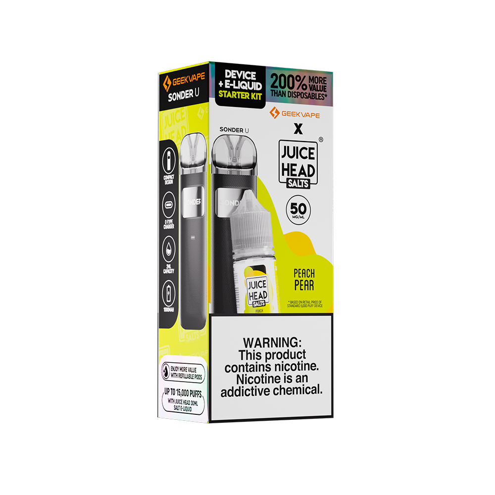 GeekVape x Juice Head Salts Device + ELiquid Starter Kit